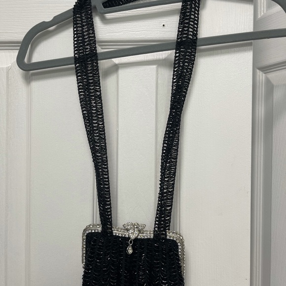 CLARA KASAVINA BEAD WOVEN EVENING HANDBAG - Picture 7 of 15